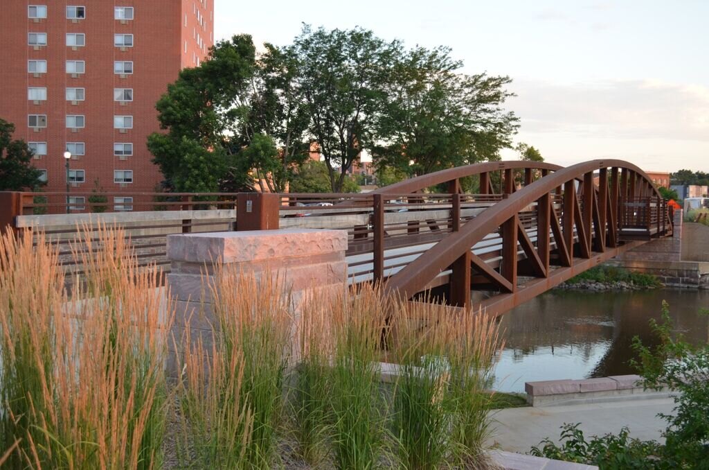 Sioux Falls Downtown River Greenway Landscape Performance Series